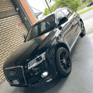 Audi preto atendido pela WB Auto Service